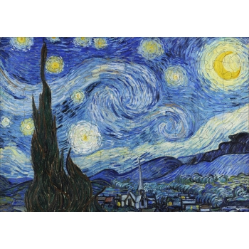 Gwiaździsta noc - Vincent van Gogh 70 elementów